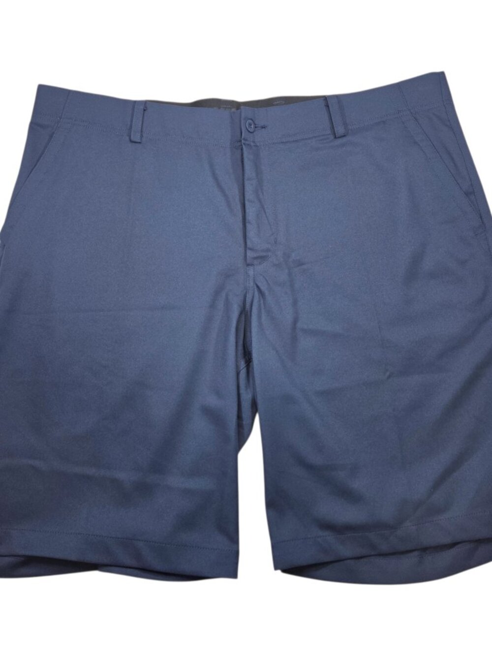 Nike Navy Golf Flat Front Dri-Fit Shorts